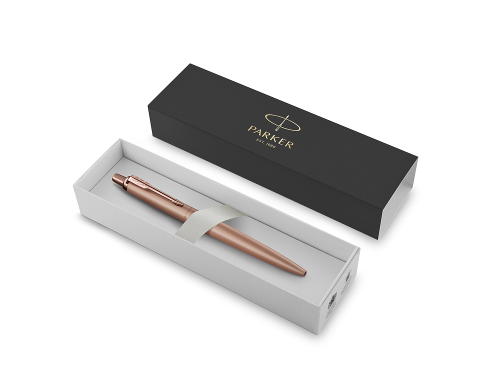 BOLIGRAFO PARKER JOTTER XL MONOCROMO ORO ROSA EN ESTUCHE